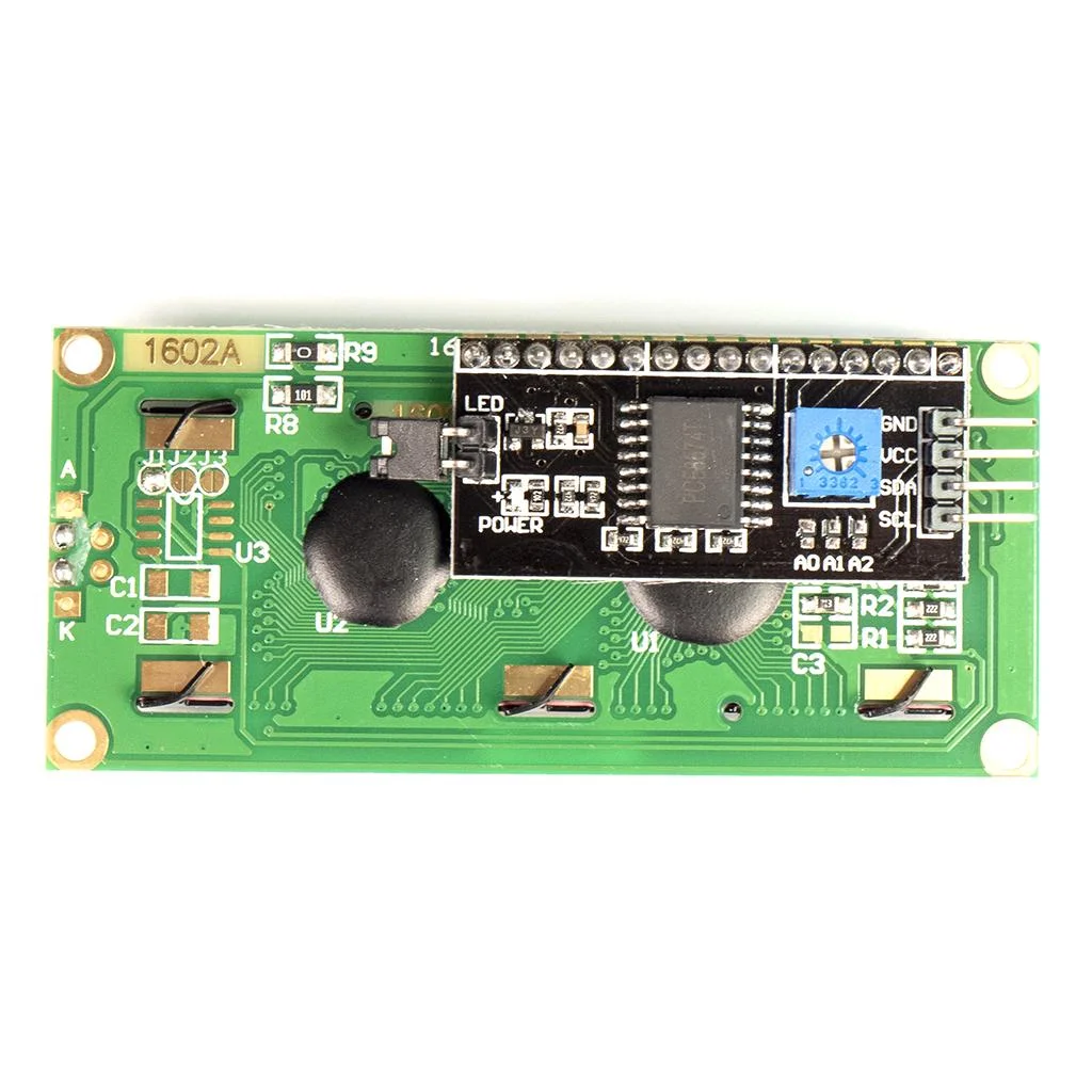 1602 LCD (Yellow Screen) 16x2 LCD with backlight of the LCD screen พร้อม I2C Interface