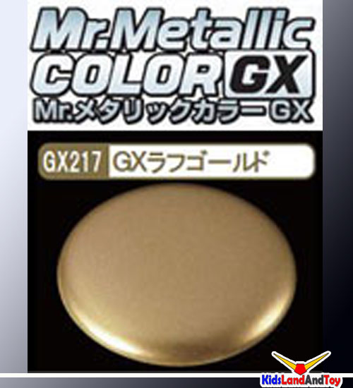 4973028420029 mr.hobby GX-217 Mr.metalic GX rough gold 18ml.