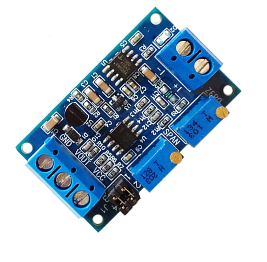 โมดูลแปลงกระแสเป็นโวลต์ 0-20mA หรือ 0-40mA เป็น 0-3.3V 5V 10V Current to voltage module 0-20mA / 4 - 20mA to 0-3.3V 5V 10V voltage transmitter signal conversion