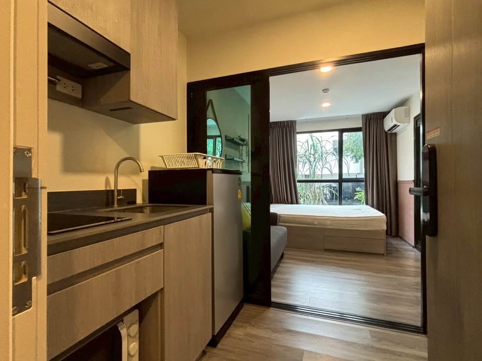 ให้เช่า The Origin Onnut (ดิ ออริจิ้น อ่อนนุช) 1นอน1น้ำ ขนาด 22 ตรม ตึก B ชั้น 2 ราคา 9,500