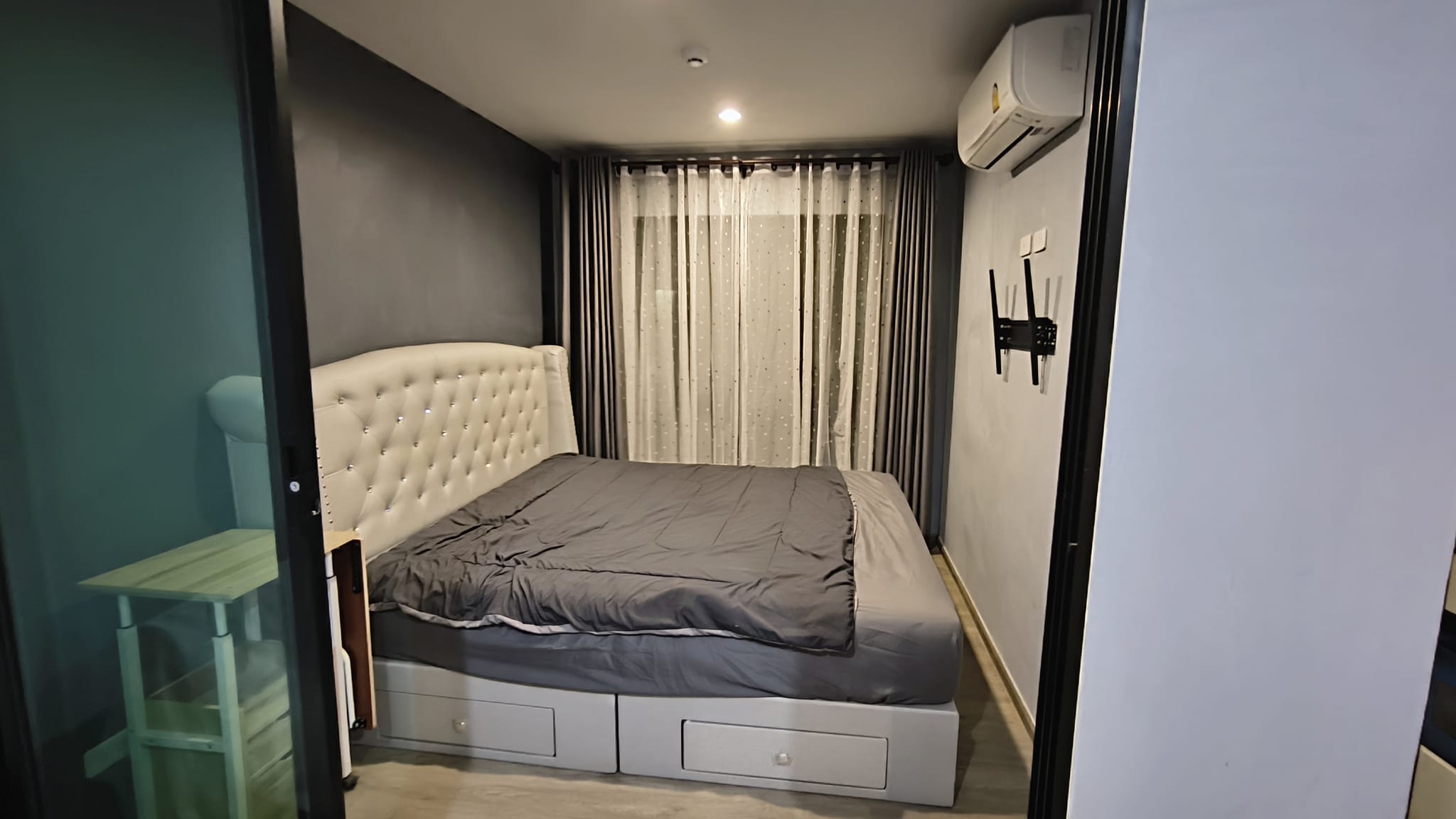 ให้เช่าคอนโด REACH Phahon Yothin 52 (รีช พหลโยธิน 52) ตกแต่งเฟอร์ครบมีเครื่องซักผ้า 1ห้องนอน ห้องครัวแบบปิด ใกล้ BTS สะพานใหม่