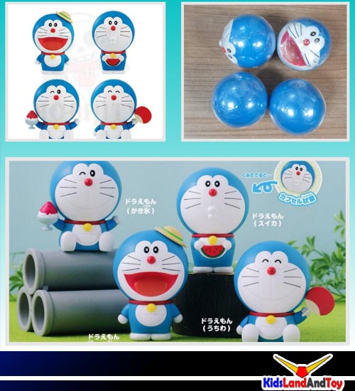4549660767596 (set4) capchara doraemon summer ได้ครบ 4 แบบ