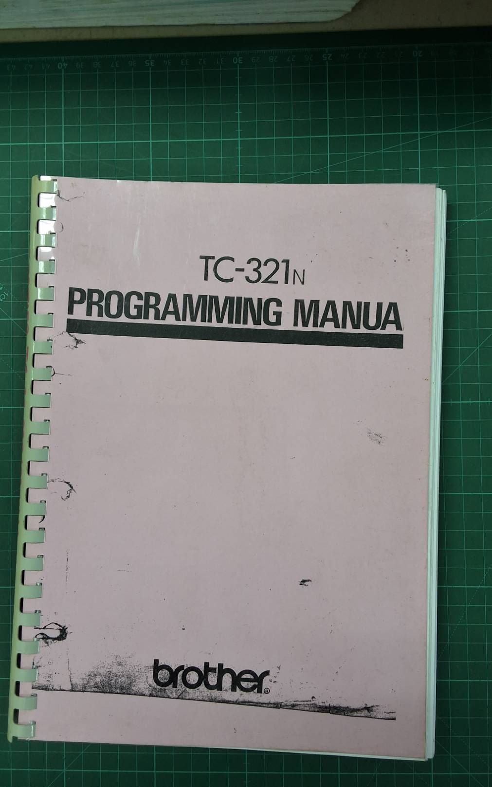 BROTHER TC-321N PROGRAMMING MANUA WIRING DIAGRAM