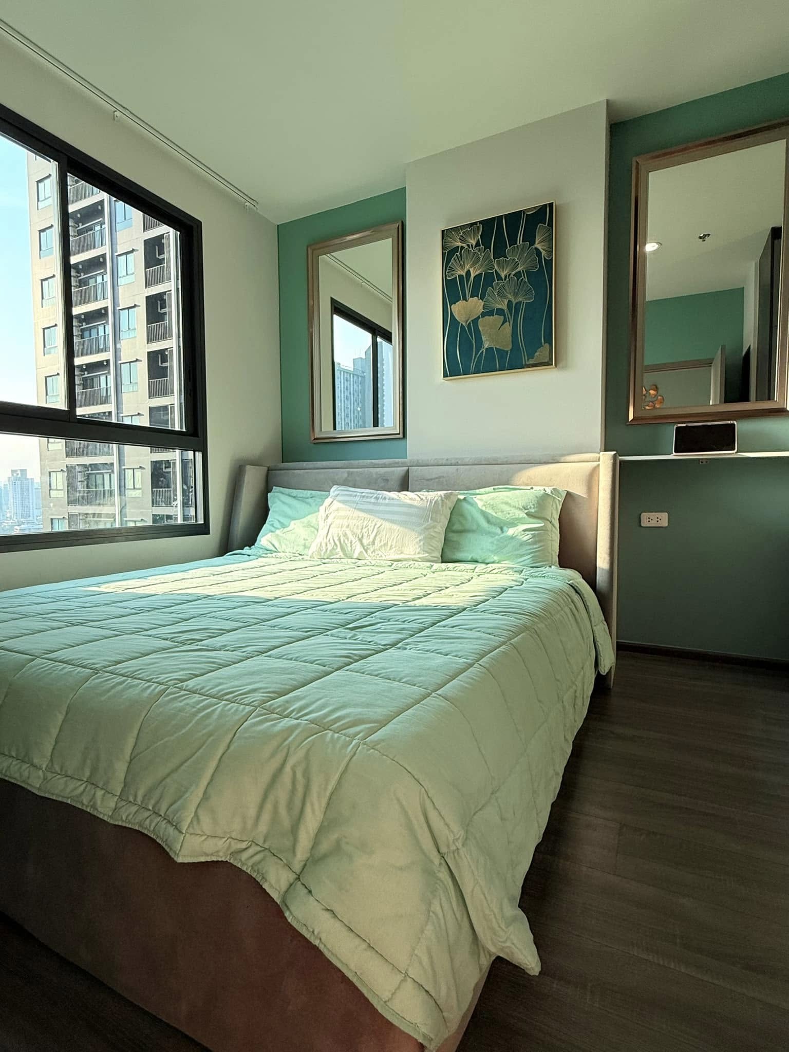 ปล่อยเช่า IDEO Sukhumvit Rama 4 : ไอดีโอ สุขุมวิท - พระราม 4 - โซนพื้นที่ BTS พระโขนง 1ห้องนอน 1ห้องน้ำ - ขนาดห้อง 35 ตรม. ชั้น 19 - ให้เช่า 25,000 ต่อเดือน