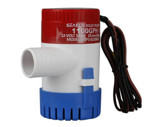 ปั๊มน้ำแบบแช่โซล่าเซลส์ Gphad1100-4M 12V-3A