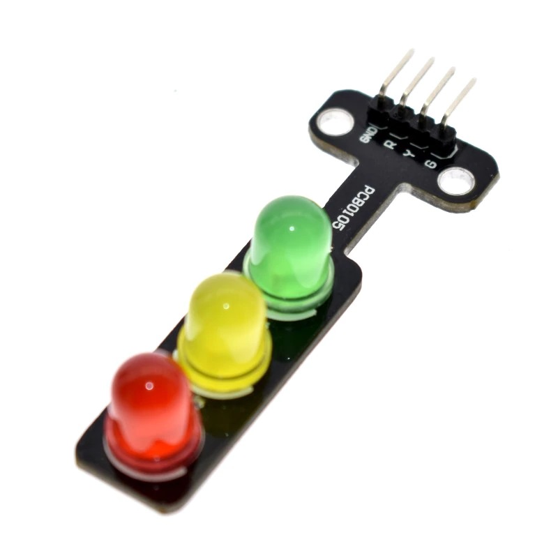 LED Module 3 traffic light หลอดไฟ LED 5 mm 3 สี แบบไฟจราจร