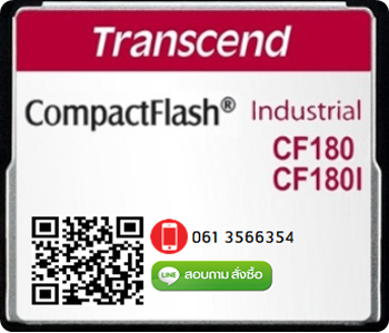 TransCend, Compact Flash Card, CF Card,512Mb,CF180,CF180I,Industrial Grade,Industrial Temp,TS512MCF180i