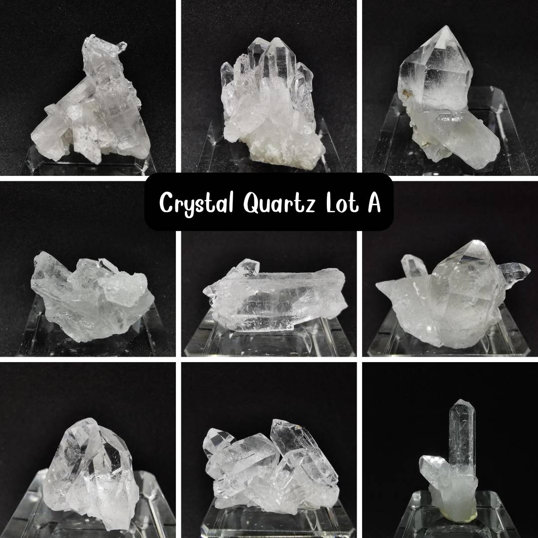 หินคริสตัลควอตซ์ผลึกธรรมชาติ Crystal Quartz
