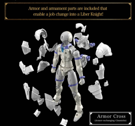 Bandai 4573102671653 30MF LIBER HOLY KNIGHT