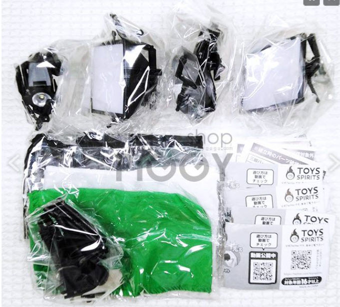 4580575882356 gasha Miniature shooting equipment 5 types (ฉากถ่ายรูป ไม่มีหมีครับ )