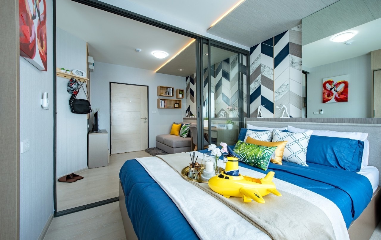 ❤️คอนโดสไตล์รีสอร์ท ดอนเมือง ใกล้รถไฟฟ้า ใกล้สนามบินดอนเมือง ❤️ฟรีทุกค่าใช้จ่าย ฟรีเฟอร์ ฟรีเครื่องใช้ไฟฟ้า ❤️กู้เกินได้ กู้ตกแต่งได้ ❤️Condo Resort Donmueang Near BTS