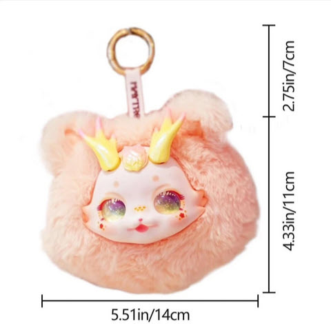 จุ่มเดี่ยว แบบสุ่ม 6977559960151 -blind box Maytree Dumia Morino Series พวงกุญแจตุ๊กตาน่ารัก