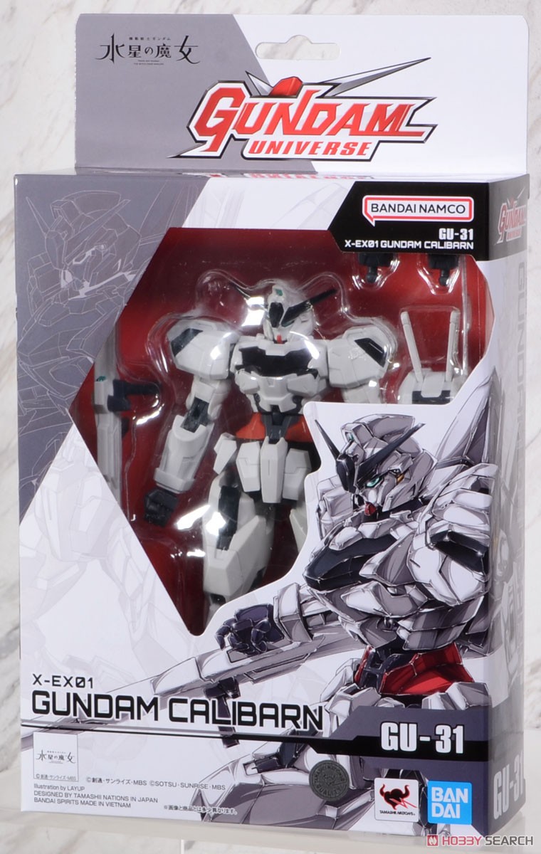 Bandai 4573102661869 GUNDAM UNIVERSE X-EX01 GUNDAM CALIBARN