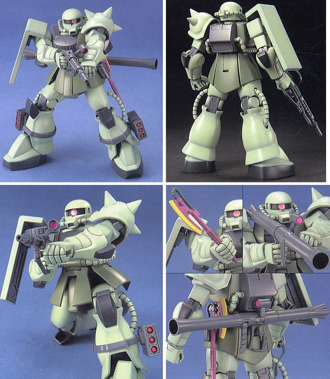 Bandai 4573102573926 hg1/144 040 MS-06 Zaku II Mass Production Type