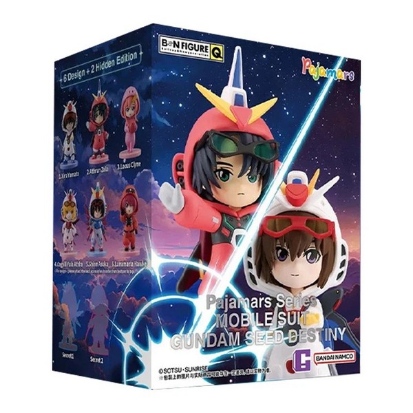 Bandai ****แบบสุ่ม-จุ่มเดี่ยว*** 6974913234956 BNFIGURE Q MOBILE SUIT GUNDAM SEED DESTINY PAJAMARS VER.** แบบสุ่ม *