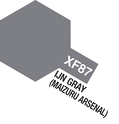 81785 acrylic mini (flat) xf-87 IJN gray (maizuru arsenal)