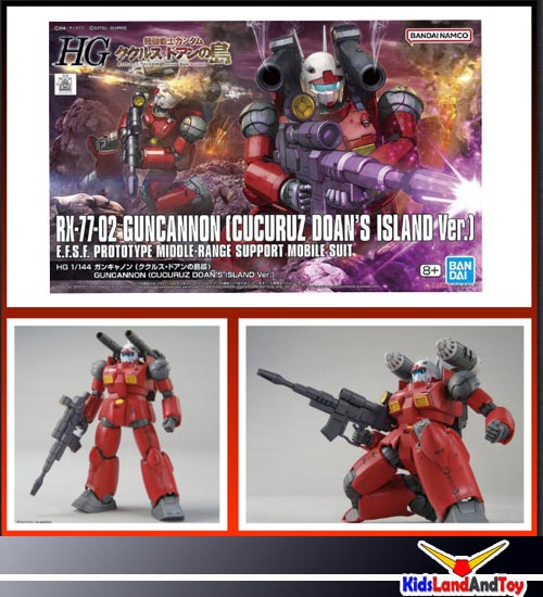Bandai HG 1/144 GUNCANNON (CUCURUZ DOAN’S ISLAND Ver.) 4573102653154