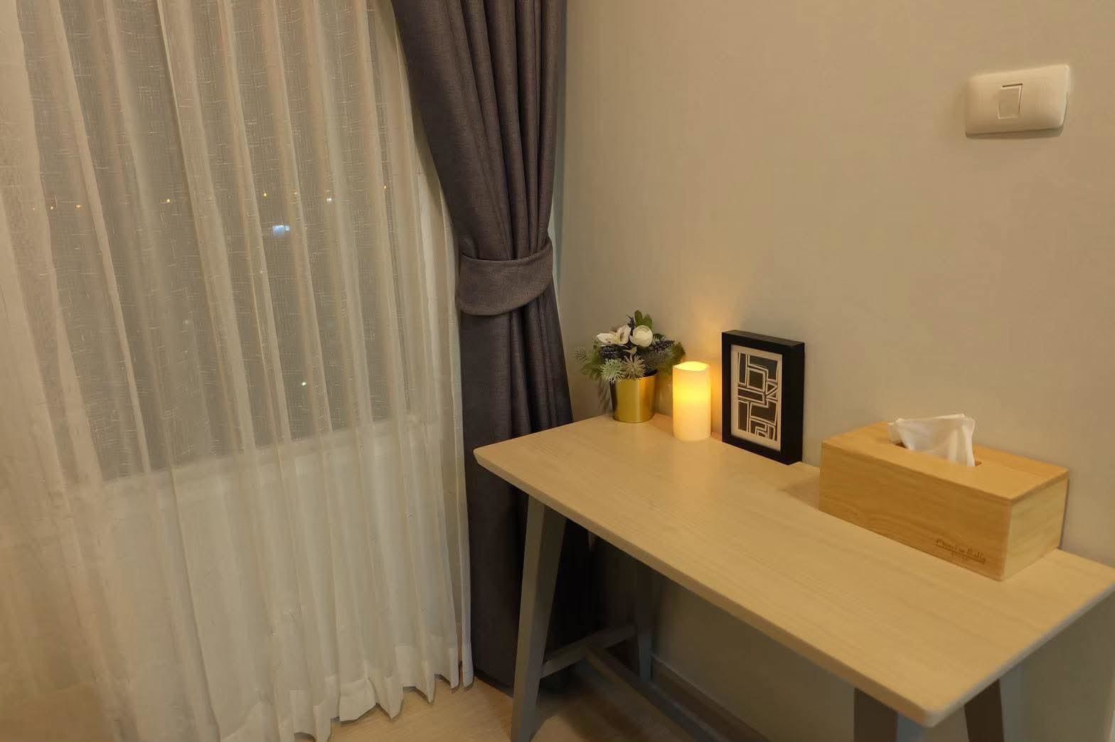 ให้เช่าคอนโด Chapter One Eco Ratchada - Huai Khwang (แชปเตอร์วัน อีโค รัชดา - ห้วยขวาง) 1ห้องนอน / 1ห้องน้ำ ขนาด 23 ตรม. ชั้น 8 ตึก D ค่าเช่า 12,000 ต่อเดือน รถไฟฟ้า MRT ห้วยขวาง