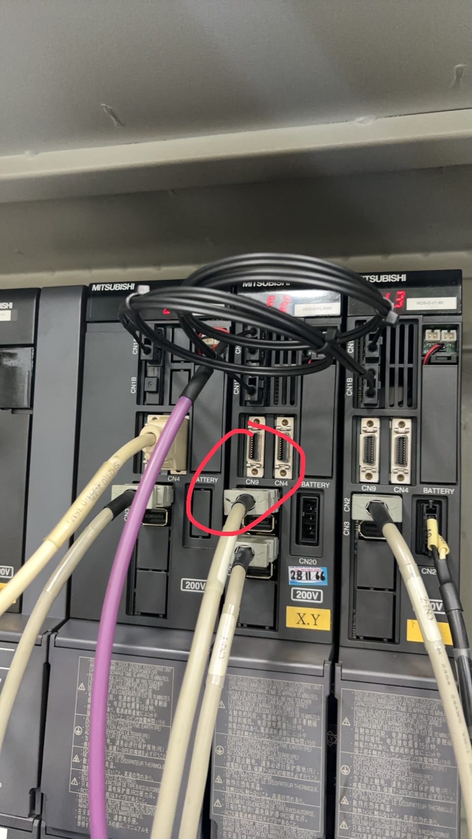 ซ่อม MITSUBISHI MDS-D-V2-4040 อาการเสียเปิดไม่ติด