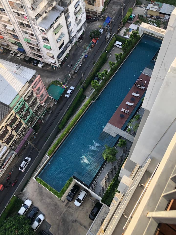 ปล่อยเช่าคอนโด Onyx Phaholyothin (ออนเน็กซ์ พหลโยธิน) - 1ห้องนอน 1ห้องน้ำ 1ห้องนั่งเล่น - ใกล้ BTS สะพานควาย - ขนาดห้อง 31 ตรม. ชั้น 18