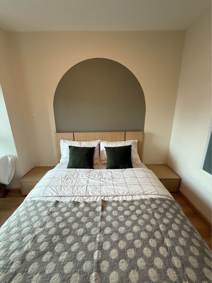 สนใจชมห้องติดต่อได้เลย Line ID: Smile-easy ปล่อยเช่าคอนโด IDEO Ladprao 5 (ไอดีโอ ลาดพร้าว 5) - 1ห้องนอน 1ห้องน้ำ 1ห้องนั่งเล่น - ใกล้ MRT ลาดพร้าว - ขนาดห้อง 34 ตรม. ชั้น 8