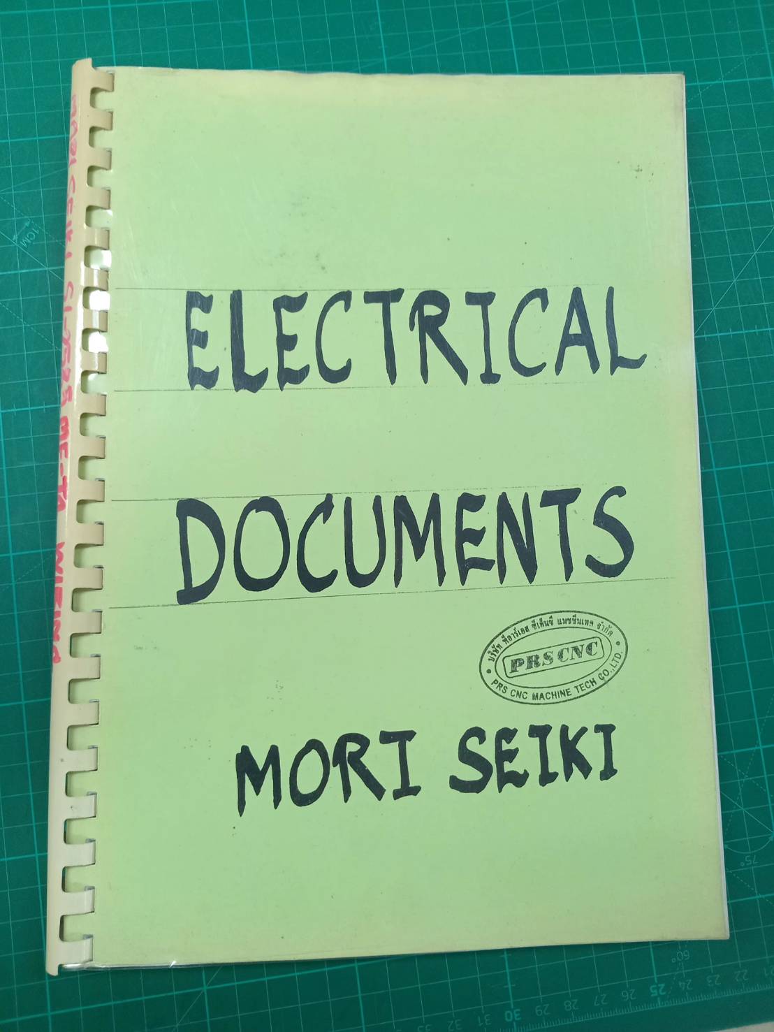 MORI SEIKI SL-25B5 WIRING DIAGRAM