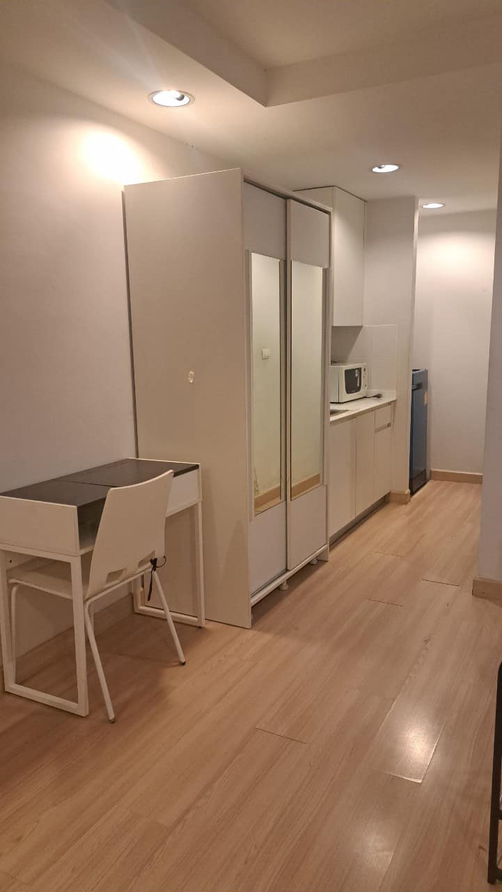 ปล่อยเช่าคอนโด The Kris Ratchada 17 (เดอะ คริส รัชดา 17) - โซน MRT สุทธิสาร Studio 1ห้องน้ำ - ขนาดห้อง 26.7 ตรม. ชั้น 3