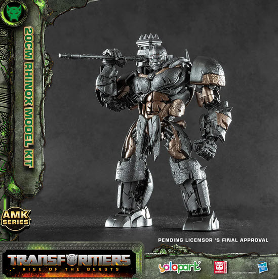 yolopart 4897131750050 Rhinox (20 cm): Transformers: Rise of the Beasts