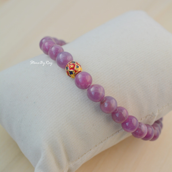 สร้อยข้อมือพลอยทับทิม(Ruby)