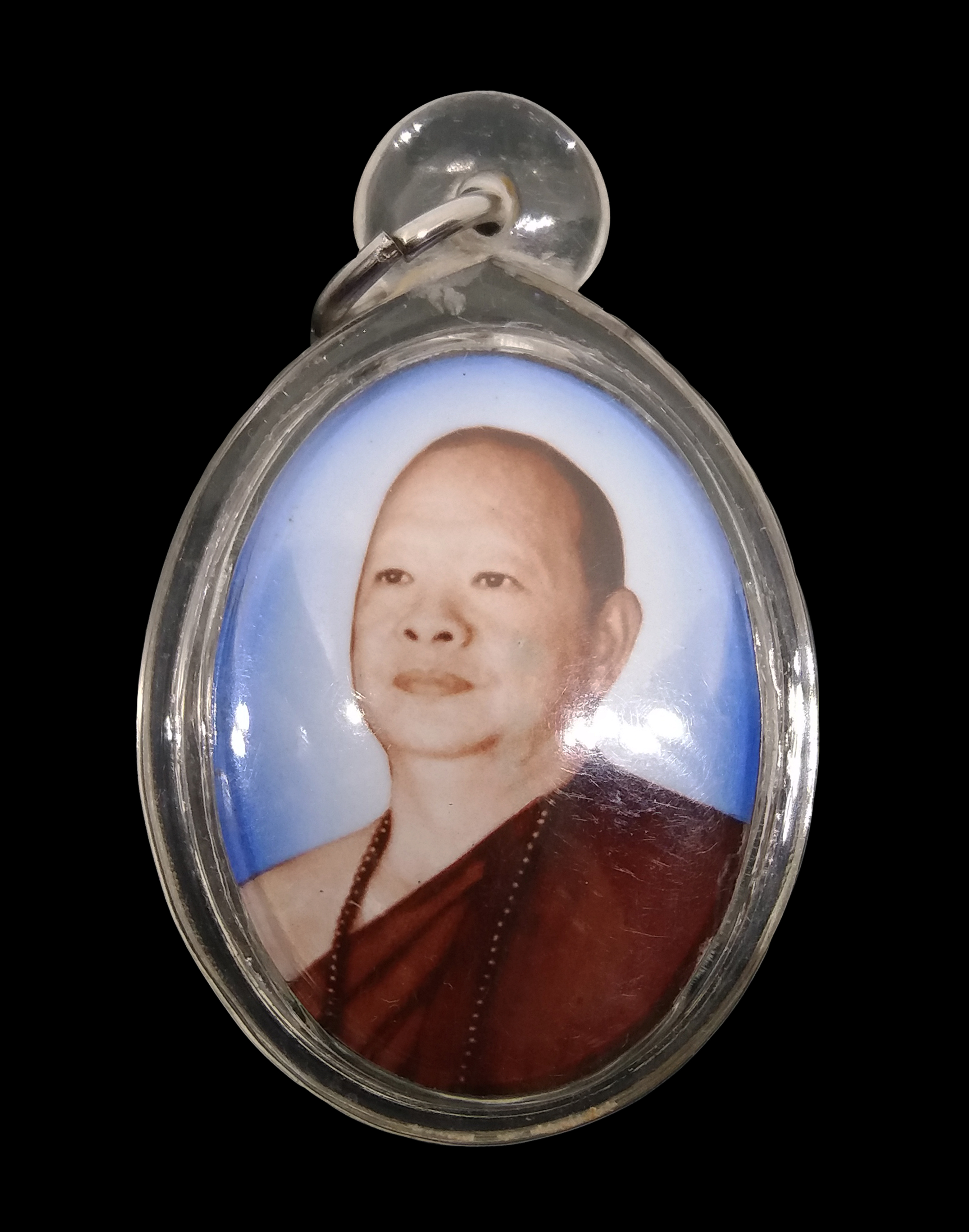 ล็อกเก็ต ครูบาหลวงเจ้าพระมหาทองสุข สิริวิชโย ศรีวิชัย วัดบวกครกน้อย จ.เชียงใหม่