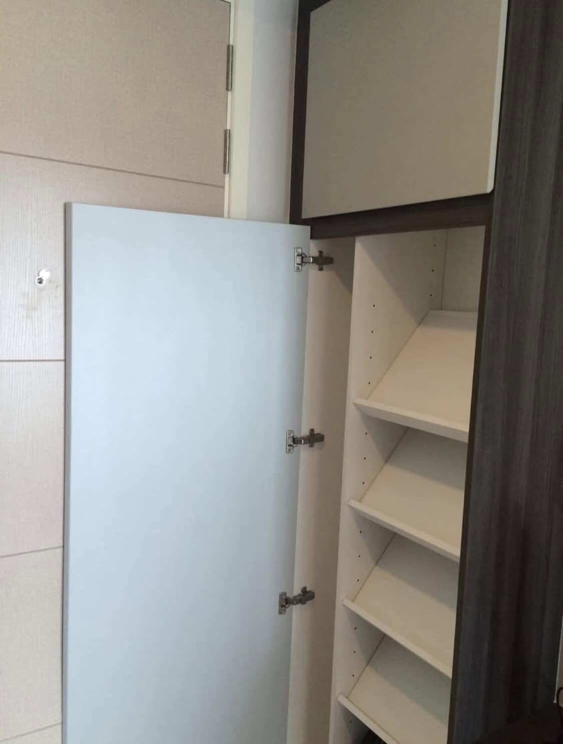 ให้เช่าห้องแบบ 1ห้องนอน 1ห้องน้ำ 1ครัวแยก โซนพื้นที่ BTS สายหยุด คอนโด Knightsbridge Skycity Saphanmai (ไนท์บริดจ์ สกายซิตี้ สะพานใหม่) ขนาดห้อง 28.6 ตรม. ชั้น 9