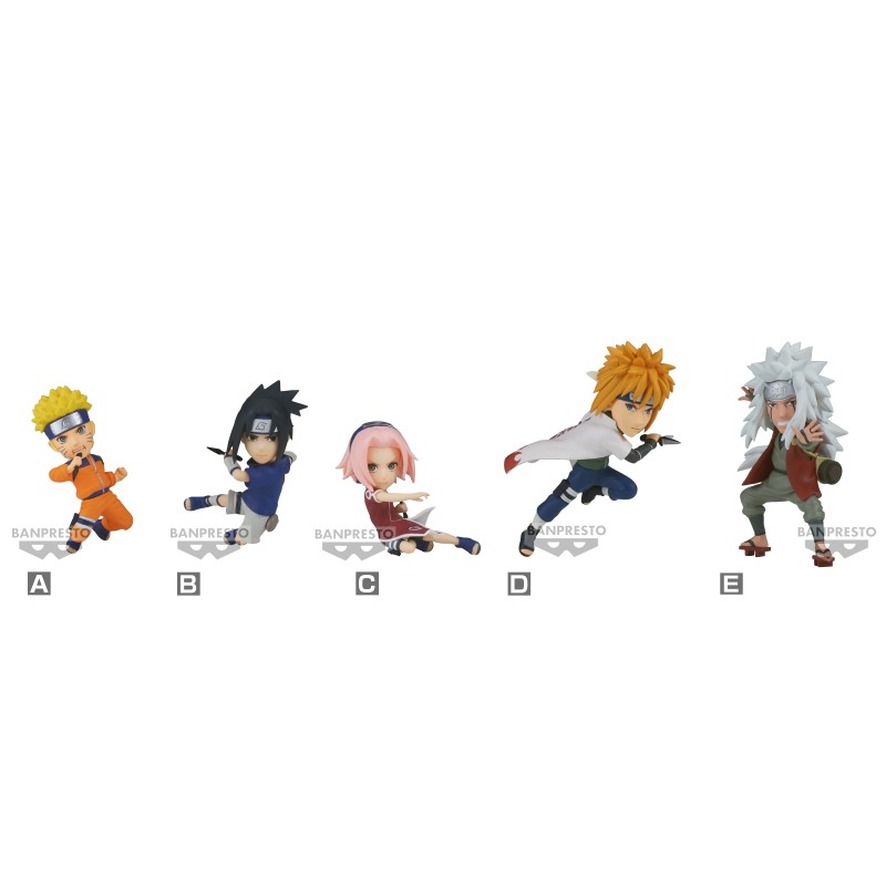(เหลือ1ชิ้น) 4983164884135 (ได้ครบ 5 แบบ) WCF Naruto