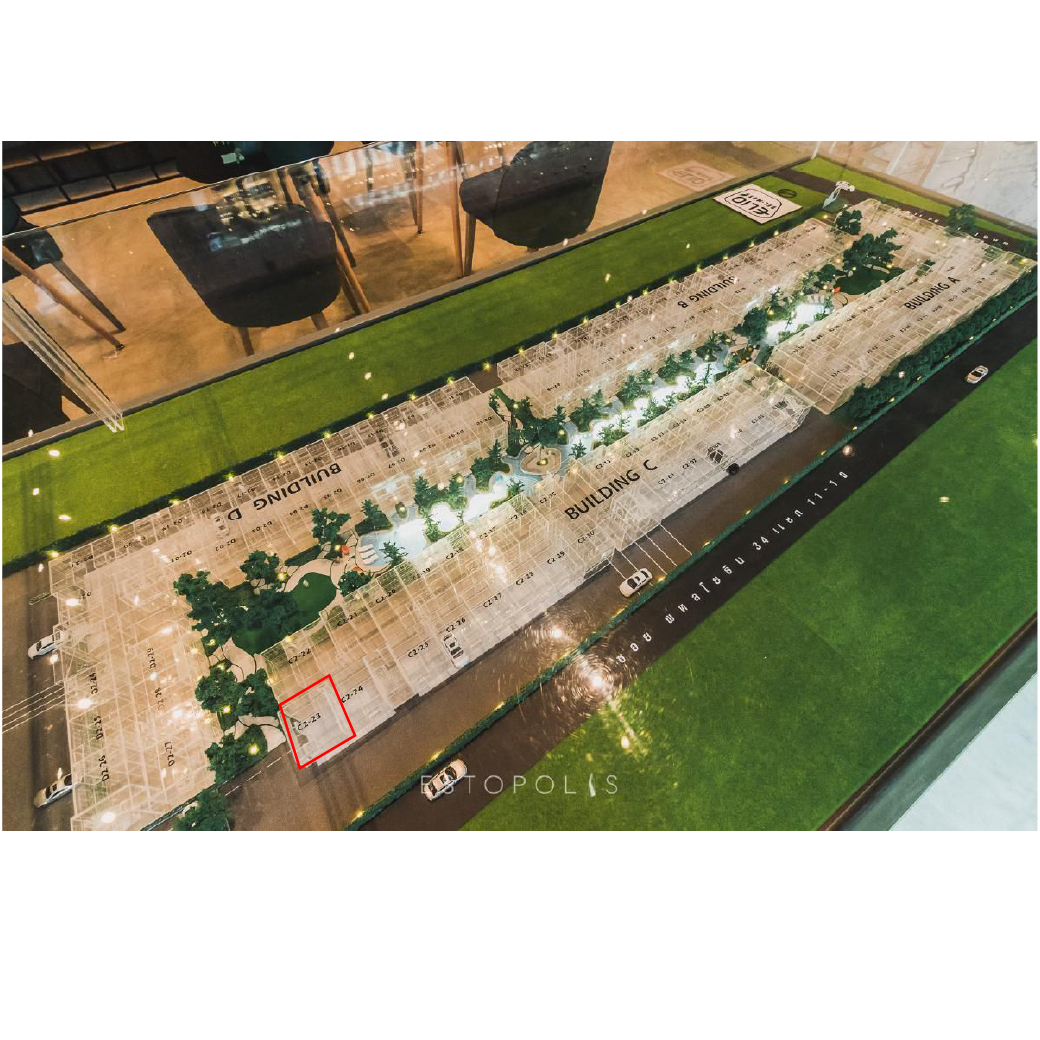 ขายด่วนคอนโด Elio Del Moss Phaholyothin 34 (เอลลิโอ เดล มอสส์ พหลโยธิน 34) - 1ห้องนอน 1ห้องน้ำ 1ห้องนั่งเล่น 1ห้องครัว - ใกล้ BTS เสนา / ม.เกษตร - ขนาดห้อง 30.82 ตรม. ชั้น 2 ตึก C ห้องริมสุด