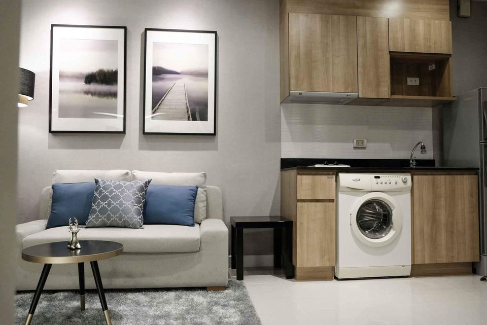 ปล่อยเช่าคอนโด IDEO Ladprao 5 (ไอดีโอ ลาดพร้าว 5) - ห้องมุม 1ห้องนอน 1ห้องน้ำ 1ห้องนั่งเล่น - ใกล้ MRT พหลโยธิน ลาดพร้าว - ขนาดห้อง 39 ตรม. ชั้น 18