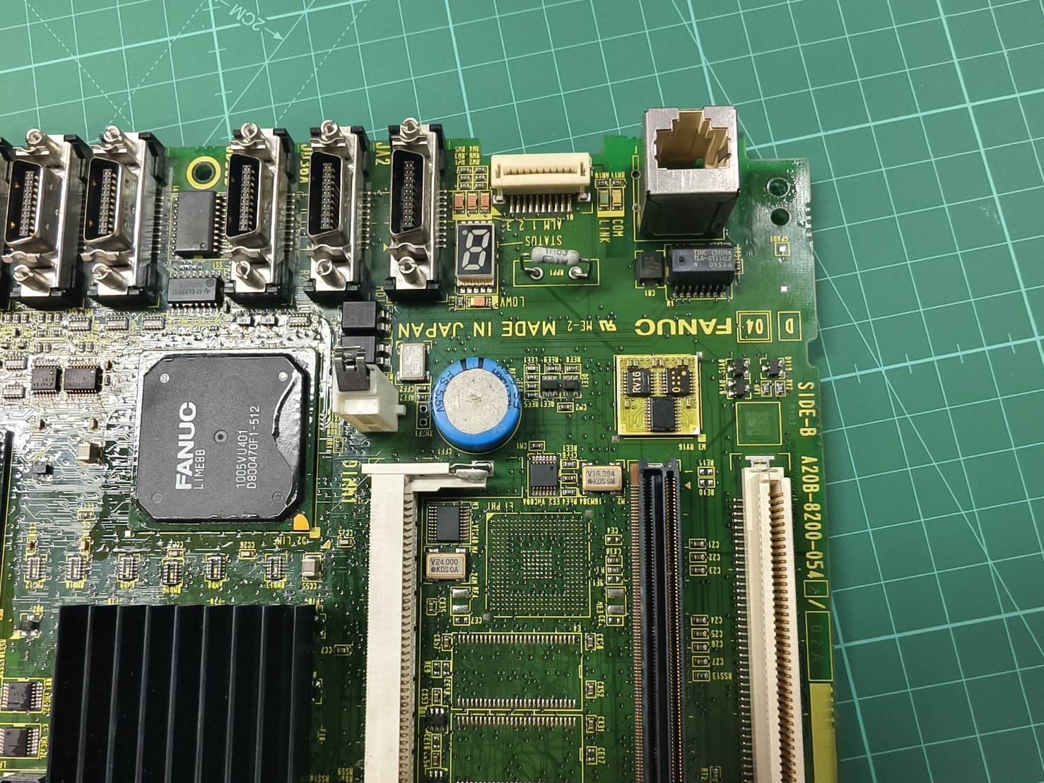 FANUC A20B-8200-0542 MASTER BOARD OI-TD