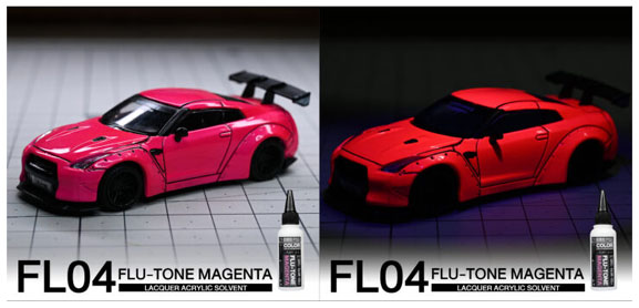8858878500048 (raditz) FL04-flu-tone magenta 60ml.