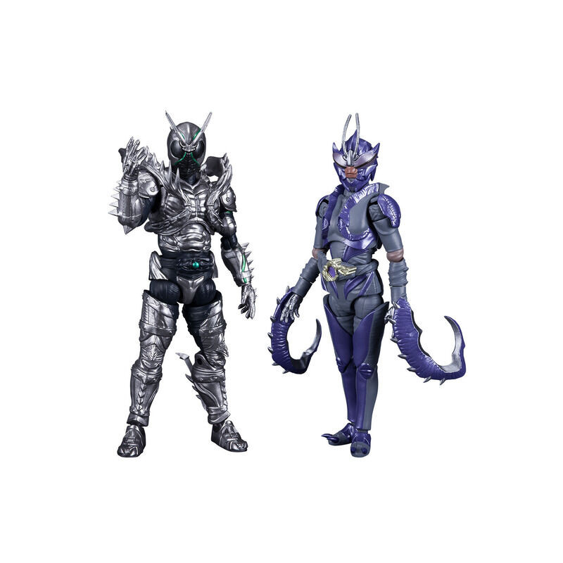 SHODO-XX Kamen Masked Rider Shadowmoon & Mantis Mutant Set 4549660836292
