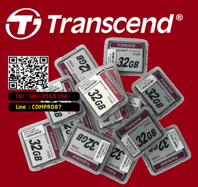 Transcend CF Card 32GB Industrial Grade CF220I CompactFlash (SLC)