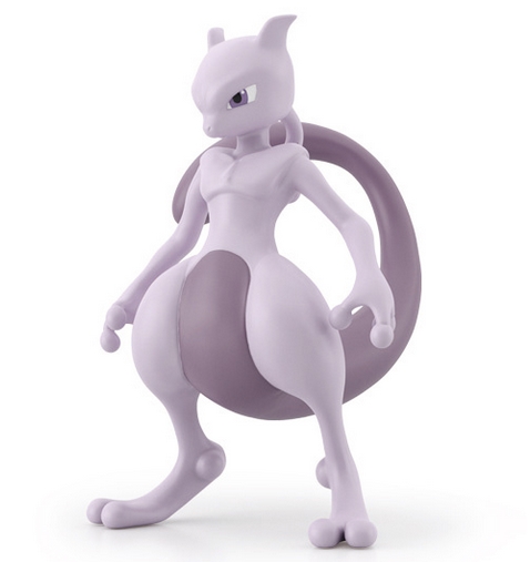 Bandai 4570117920035 POKÉMON SCALE WORLD KANTO REGION MEWTWO W/O GUM(RE-OFFER)