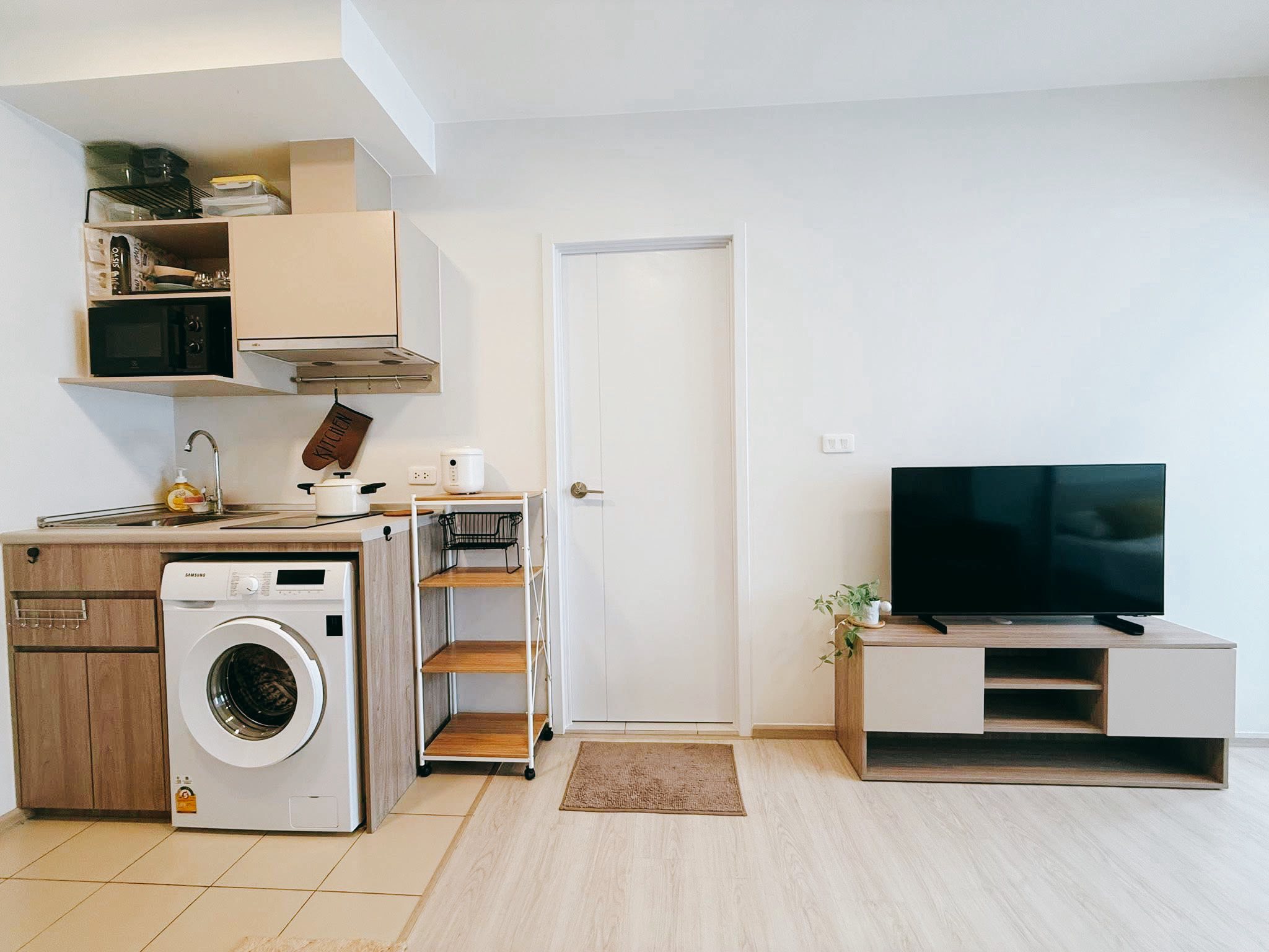 ให้เช่าคอนโด Plum Condo Sukhumvit 62 (พลัม คอนโด สุขุมวิท 62) โซนพื้นที่ BTS บางจาก ห้องแบบ 1ห้องนอน / 1ห้องน้ำ ขนาดห้อง 30 ตรม. ชั้น 4