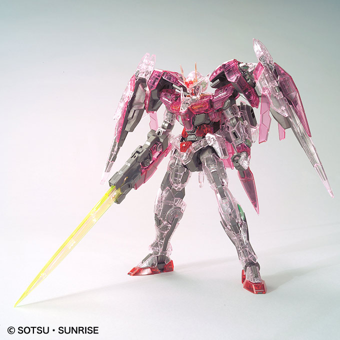 limited gundam base MG 1/100 OO Trans-Ams Riser [Clear Color]