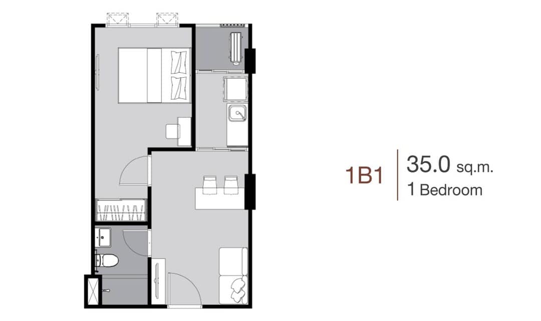 ปล่อยเช่า Supalai City Resort Charan 91 (ศุภาลัย ซิตี้ รีสอร์ท จรัญ 91) - โซนพื้นที่ MRT บางอ้อ 1ห้องนอน 1ห้องน้ำ 1ครัว - ขนาดห้อง 35 ตรม. ชั้น 8 ตึก 4 - ให้เช่า 11,000 ต่อเดือน