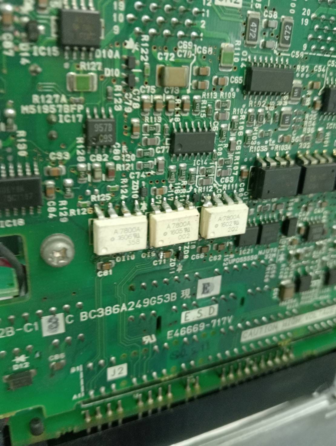 ซ่อม MITSUBISHI MDS-B-SVJ2-20 SERVO DRIVE 2Kw.