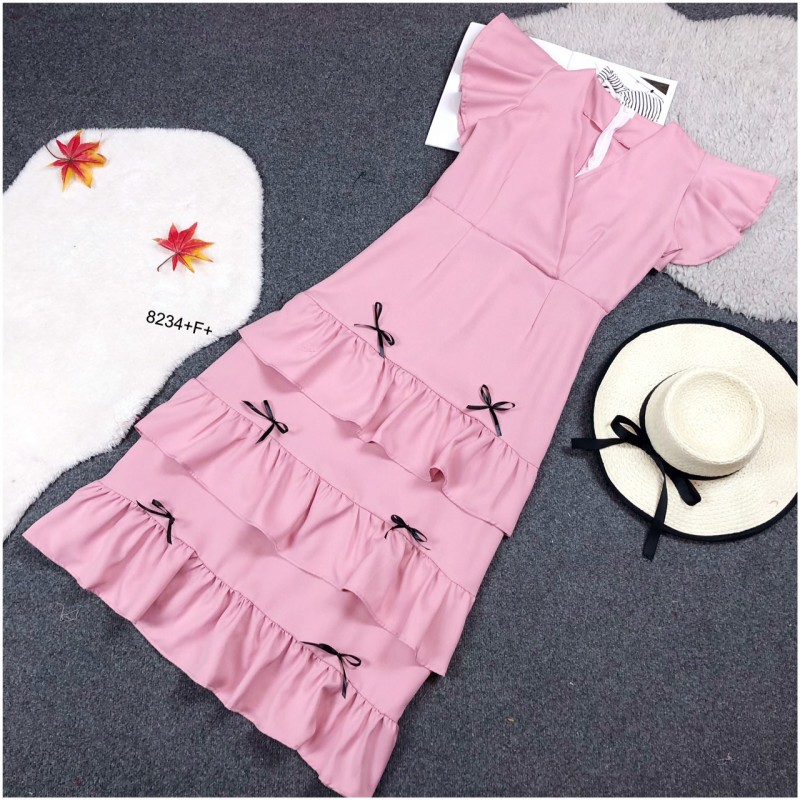 kudapy MaxiDress แม็กซี่เดรสยาว ไหล่ระบาย ผ้าไหมอิตาลี่ ใส่แล้วดูขับผิวสุดๆ