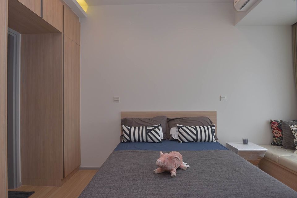 ปล่อยเช่าคอนโด M Jatujak (เอ็ม จตุจักร) - เลี้ยงสัตว์ได้ 1ห้องนอน 1ห้องน้ำ 1ห้องนั่งเล่น - ใกล้ BTS หมอชิต สะพานควาย /MRTจตุจักร กำแพงเพชร - ขนาดห้อง 33 ตรม. ชั้น 29 ตึก A ทิศตะวันออก