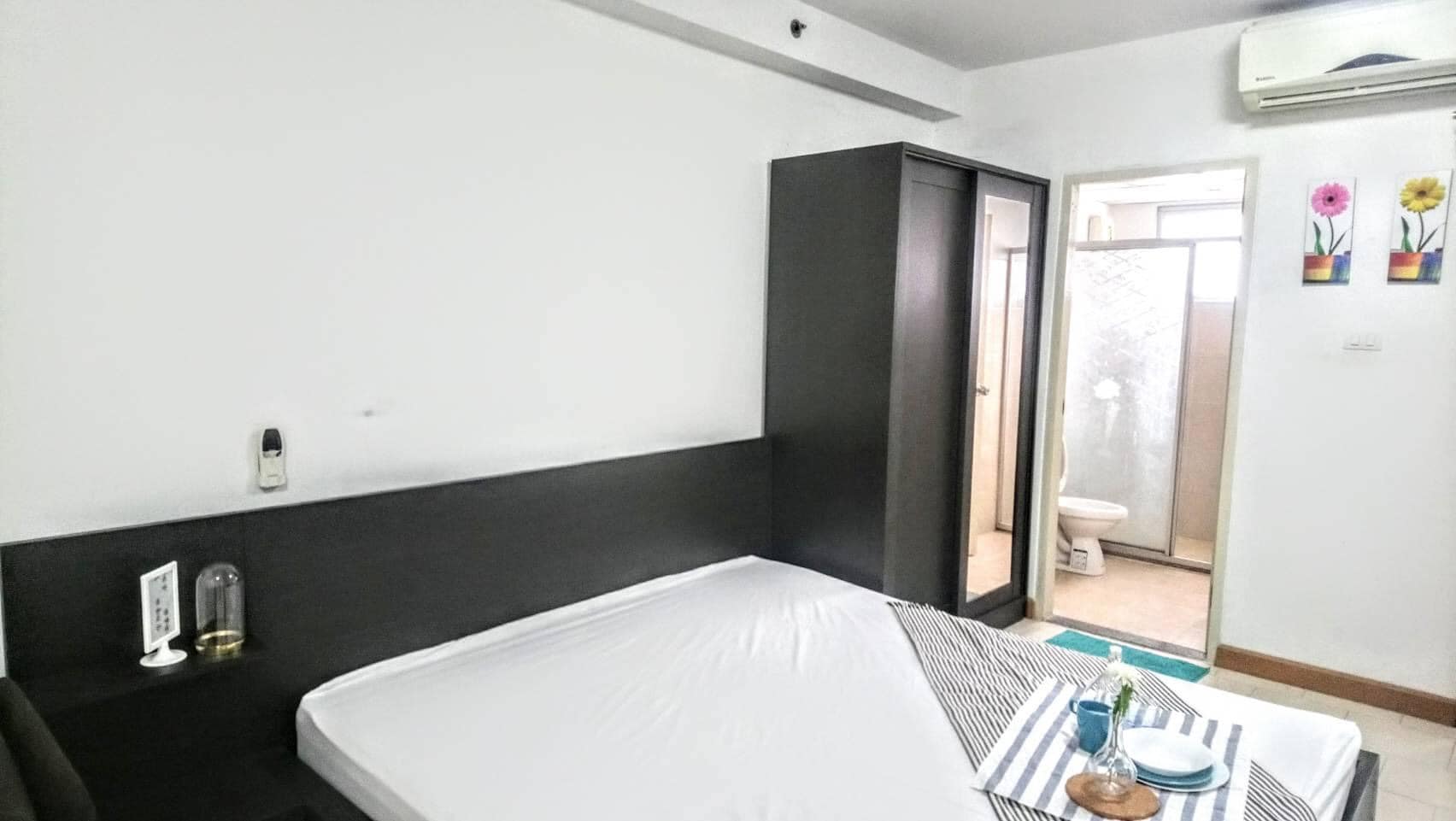 ให้เช่าคอนโด City Home Rattanathibet (ซิตี้ โฮม รัตนาธิเบศร์) - ตกแต่งเฟอร์ครบวิวสระว่ายน้ำ - การเดินทาง: MRT บางกระสอ