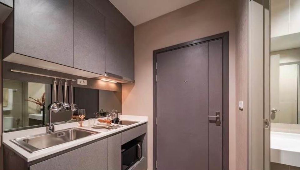 ปล่อยเช่าคอนโด IDEO New Rama 9 (ไอดีโอ พระราม 9) - Studio 1ห้องน้ำ 1ห้องครัว - ใกล้ ARL รามคำแหง / ฟู้ดแลนด์หัวหมาก - ขนาดห้อง 26 ตรม. ชั้น 6 (ไม่มีเครื่องซักผ้า)