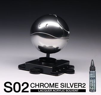 raditz S02_Chrome_Silver_2_35ml. (lacquer acrylic solvent)