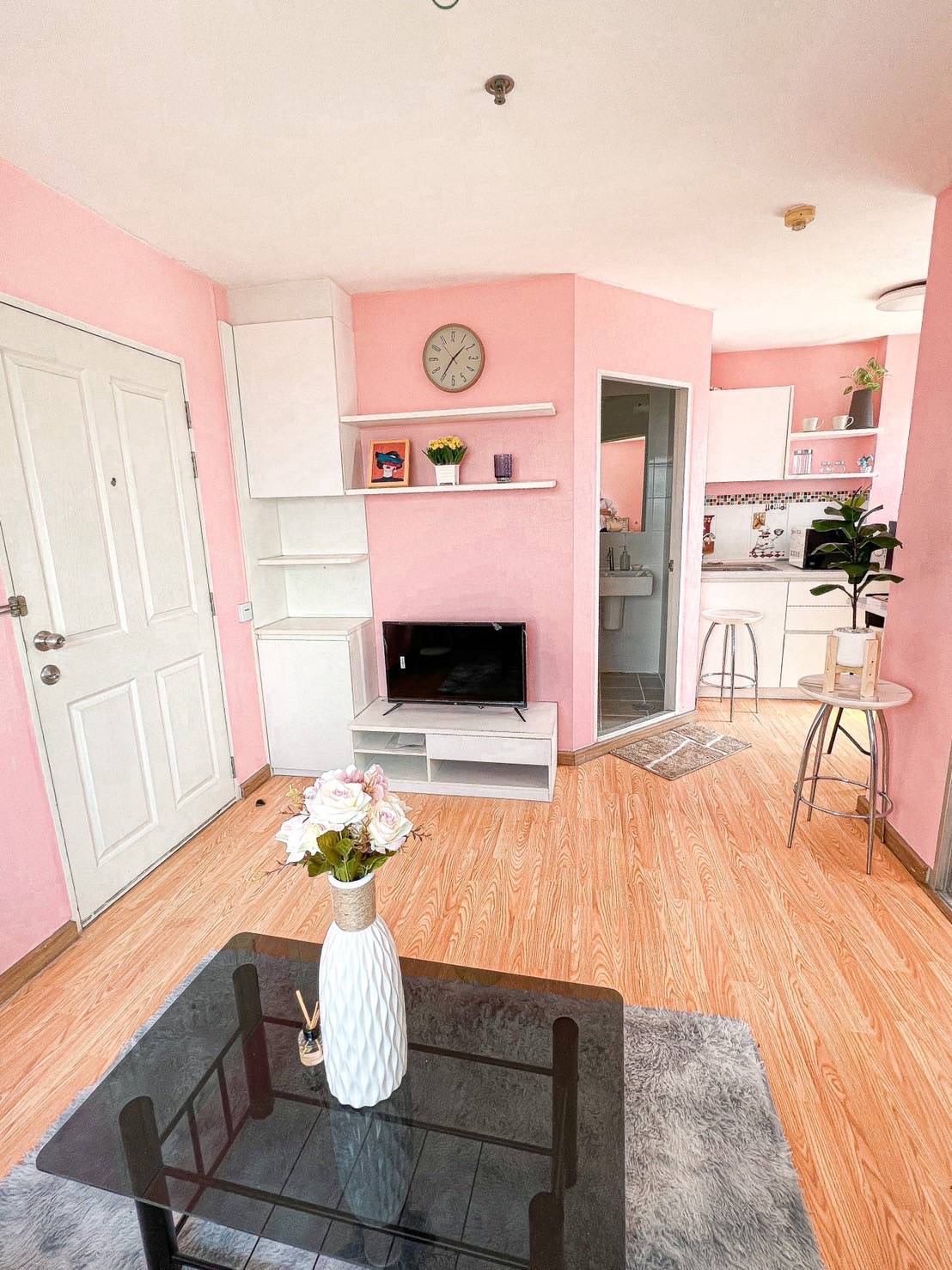 ให้เช่า เดอะ ทรัสต์ เรสซิเด้นซ์ ปิ่นเกล้า 1ห้องนอน ชั้น30 ตกแต่งพร้อมอยู่