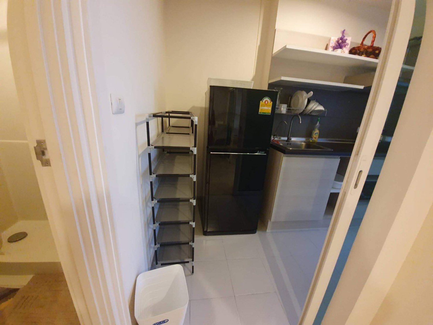 ให้เช่าห้องแบบ 1ห้องนอน 1ห้องน้ำ 1ครัวปิด โซนพื้นที่ MRT วงศ์สว่าง คอนโด Aspire Ratchada - Wongsawang (แอสปาย รัชดา-วงศ์สว่าง) High Rise ขนาดห้อง 26 ตรม. ชั้น 24 ตึก B